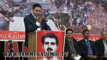 Junaid Qureshi speech at Maqbool Bhat day 2015 Leeds