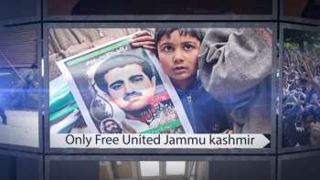 Indian democracy's wall of Shame in Indian Occupied Kashmir