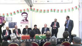 Cllr. Aftab Ahmed Pays triputes to Maqbool Bhat in Rochdale
