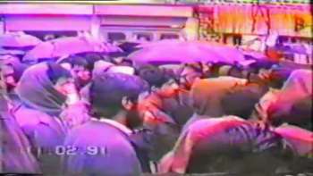 Javeed Mir speech on Maqbool Bhat Day in Muzaffarabad 11 02 1991 -- JKTV