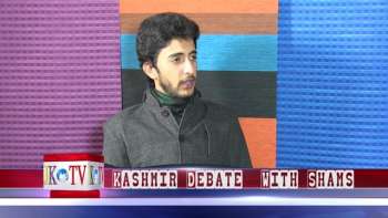 Kashmir Debate with Shams Rehman - Guest Fahad Shah Editor The Kashmir Wallah