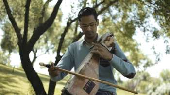 Gah Chon - Ali Saffudin _ Sarangi and Guitar